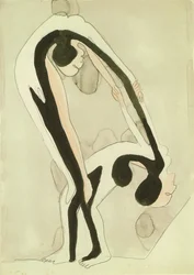 Couple d’acrobates